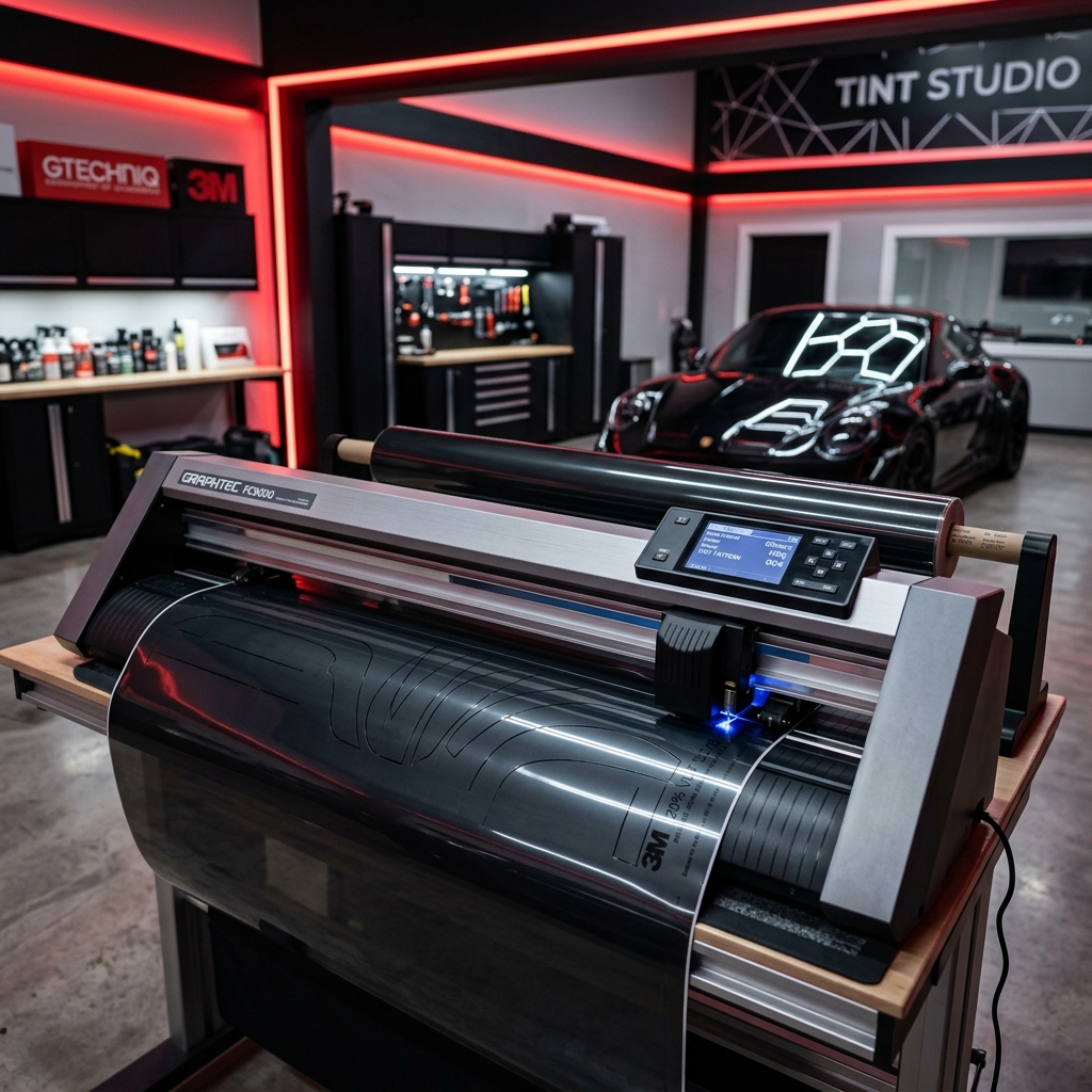 High-end vinyl plotter cutting window tint film